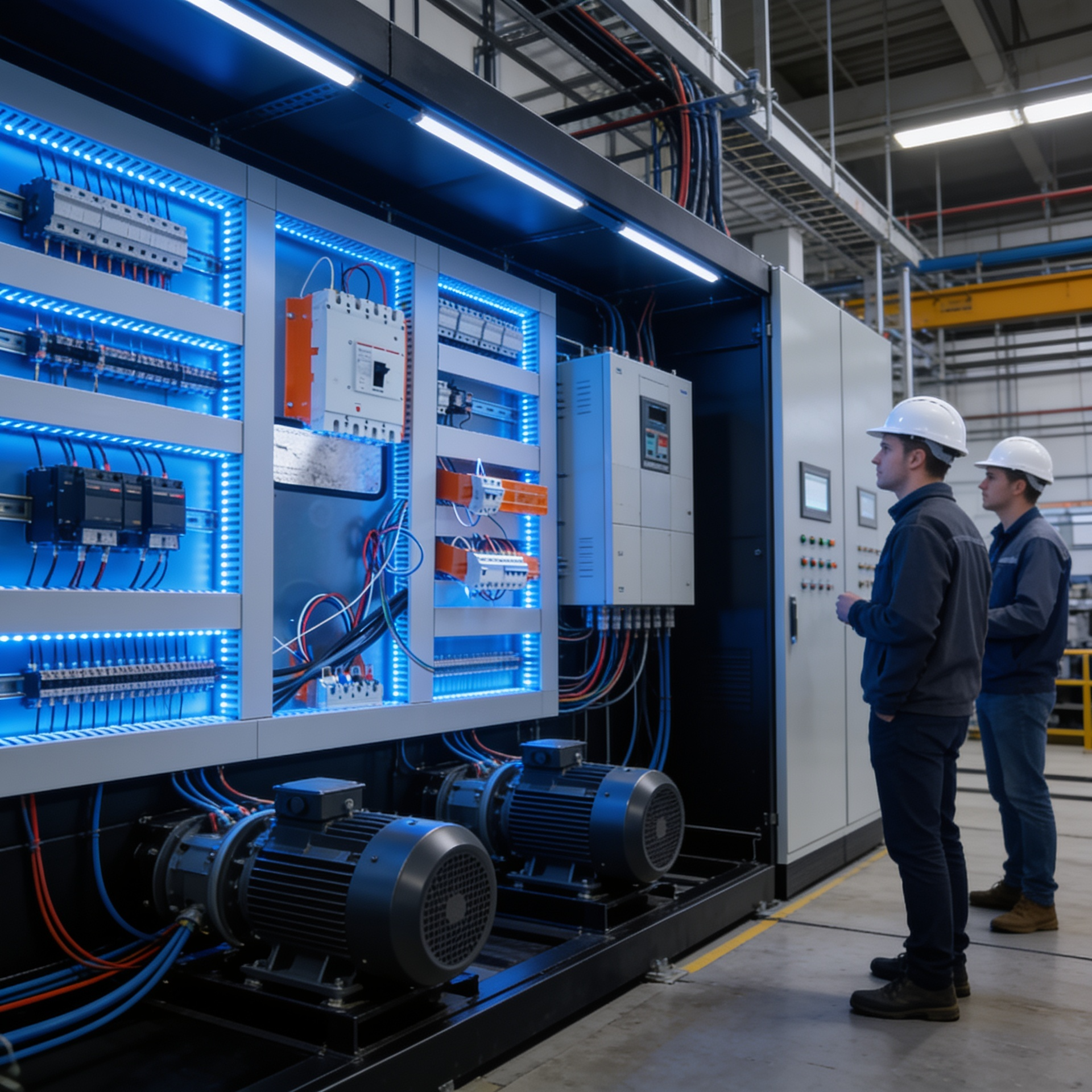 Implementamos proyectos eléctricos industriales con los más altos estándares de calidad, garantizando seguridad, continuidad operacional y eficiencia energética para todo tipo de instalaciones productivas.